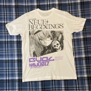 Evol Skate and Snowboards x Kaiju017‎ "NEUE Beginnings" T-shirt Size L